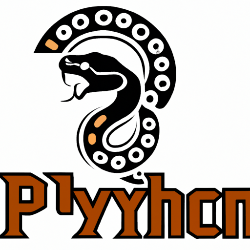 תמונה של הלוגו של Python, המסמל את העוצמה והרבגוניות של השפה